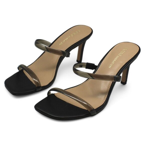 Salin Womens Double Band Open Toe Slide Sandals - Picture 3 of 7